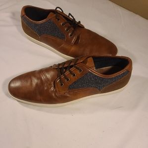 ALDO Casual Lace Mens Up Shoes, Leather and Denim